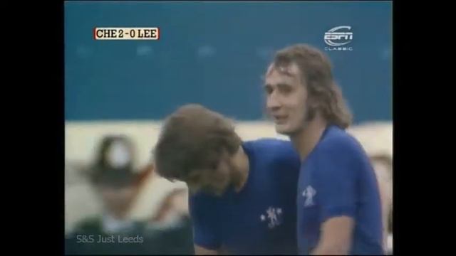 Leeds United movie archive - Chelsea v Leeds 12/08/1972 Peter Lorimer in Goal смотреть онлайн