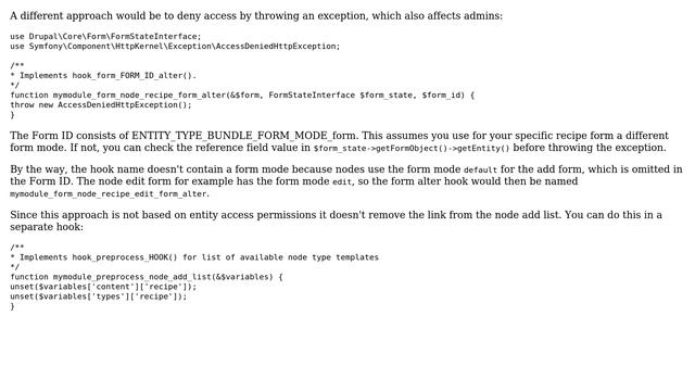 Drupal: How do I disable the default node creation form for a particular node type? (2 Solutions!!) смотреть онлайн