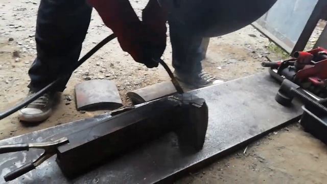 СВАРКА ЧУГУННЫХ ТИСКОВ, СВАРКА ЧУГУНА!