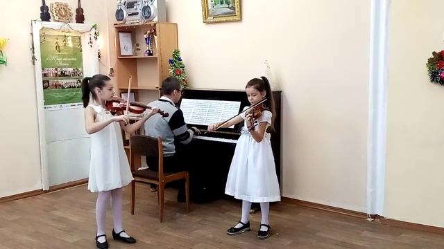 Быковы Мария и Екатерина, уч-ся МБУДО "ДШИ №1 г. Ельца" П.И. Чайковский "Танец маленьких лебедей" смотреть онлайн