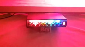 Цветомузыка Радуга-F-premium со светодиодным светильником 200 Вт