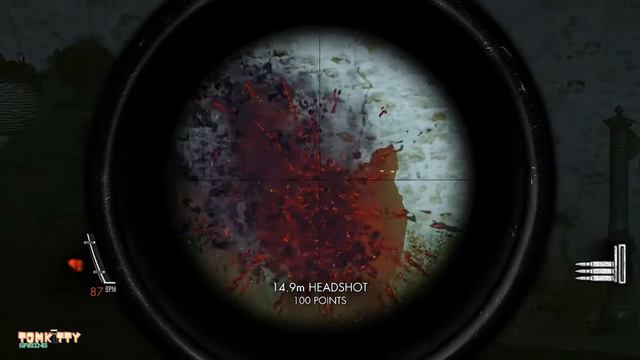 Pasukan Zombie Hitler! Sniper Elite: Nazi Zombie Army 1 | Game Zombie смотреть онлайн