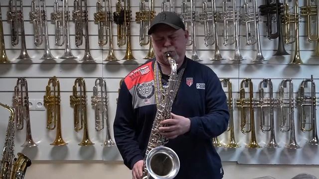 Тест от Димы Александрова тенор саксофона Antoine Courtois The Face смотреть онлайн