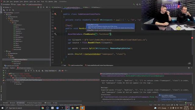 Соединяем два мира： Код-конвенции и Unit-тестирование смотреть онлайн
