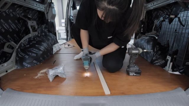 캠핑카 DIY | 스타렉스 침상 만들기 | 온몸에 근육통이 생겼다. 끝이 보이기 시작하는 목공작업 | 스타렉스 캠핑카 | 자작캠핑카