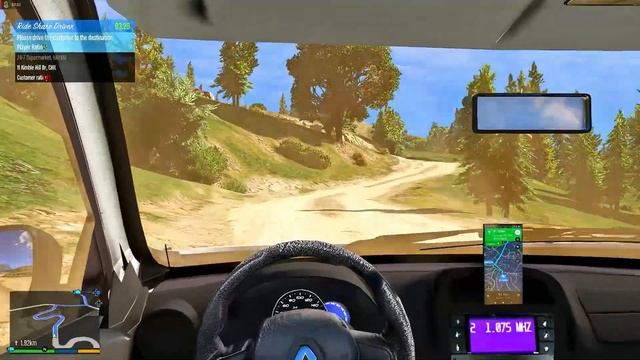 GTA V - UBER | O mini SUV da RENAULT na UBER! RENAULT KWID смотреть онлайн