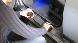 NataNiko. Накладки на пороги. Видеоинструкция по установке.