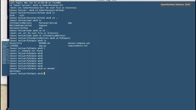 ORN Webinar: Deploying Applications to an OpenRiskNet Virtual Environment смотреть онлайн