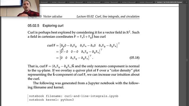 05.02 Curl, line integrals, and circulation смотреть онлайн