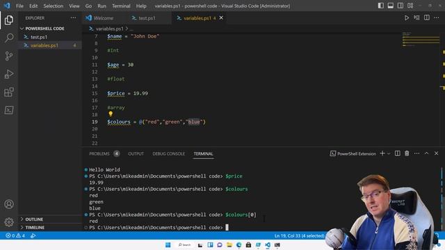 The Art of Handling PowerShell Variables: Exploring Strings, Integers, Hashes, and Arrays смотреть онлайн