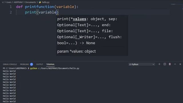 Functions in Python | Python Course Part 8 | Functions | Abipravi | Learn Python???????? смотреть онлайн