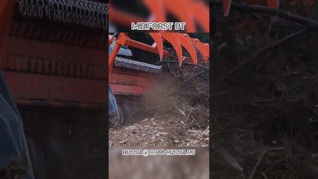 Лесной мульчер для расчистки заросших полей смотреть онлайн