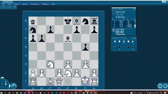 Chessmaster 10th Edition 01 Apprentites ELO 0 400 Schoolyard Time 10min смотреть онлайн