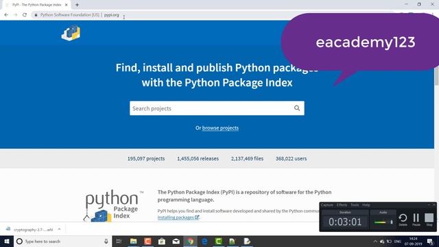 how to install #CRYPTOGRAPHY #MODULE in #python || download || Install смотреть онлайн