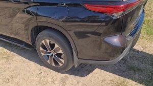 Highlander 70 2021 hybrid USA AWD - работа полного привода