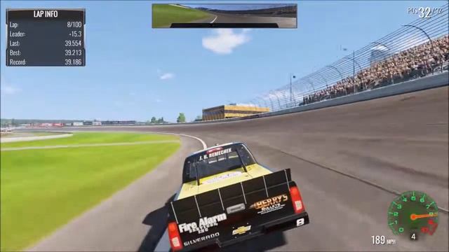 NASCAR Heat 2 Setup - Michigan Setup (Camping World Truck Series) смотреть онлайн