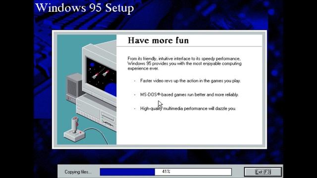 Установка | Windows 95 | Virtual Box | Ох уж эти ошибки! смотреть онлайн