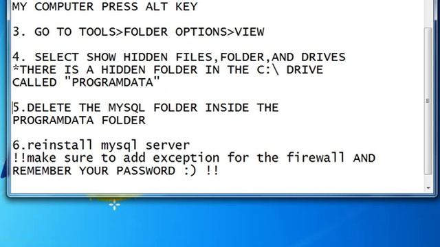 I FORGOT MYSQL ROOT PASSWORD SOLVED REALLY !!! смотреть онлайн