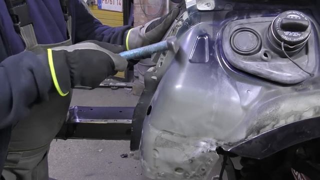 Mercedes C43 (205). Body rebuilding. Ремонт кузова. смотреть онлайн