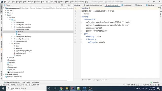 Converting spring boot H2-in-memory database configuration to MySQL database - Session 21 смотреть онлайн