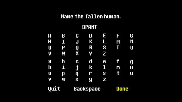Fallen Human Names Easter Egg - Undertale смотреть онлайн