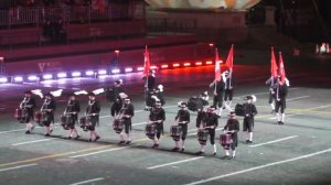 Выступление Top Secret Drum Corps на фестивале «Спасская башня» 2017