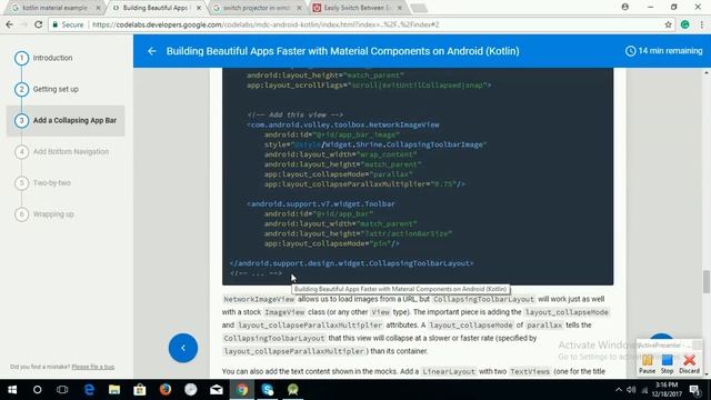Building Beautiful Apps Faster with Material Components on Android Kotlin part 2 смотреть онлайн