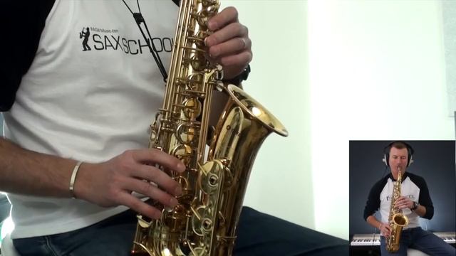 All of Me - Saxophone Lesson showing how to play this great saxophone solo смотреть онлайн