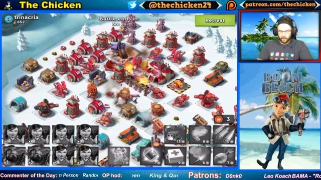BOOM BEACH :: BEST BASE DEFENDS! :: смотреть онлайн