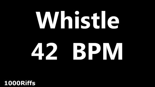 Whistle Metronome : 42 BPM ✓ смотреть онлайн