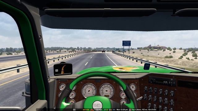 American Truck Simulator Realistic Economy Ep 128 Headed through into Texas on day 2 of our tr смотреть онлайн