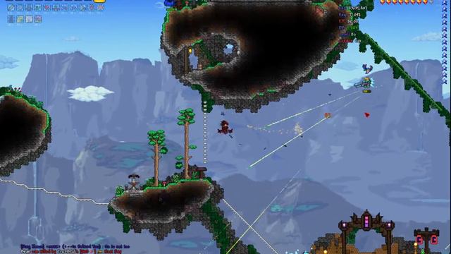Terraria PvP Practice (raw Gameplay)