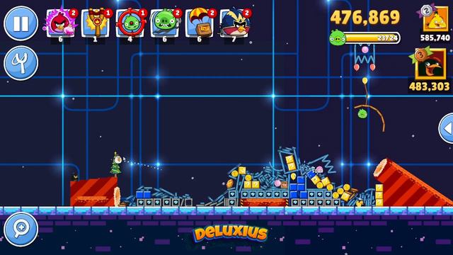 Angry Birds Friends Tournament 1043 Level Three**No Power Ups ***Three Stars*** смотреть онлайн