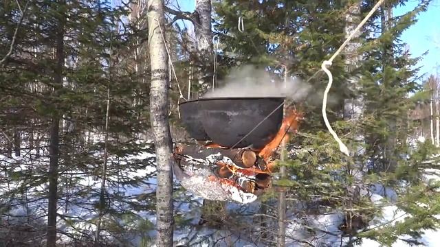 Зимний костёр. Тёплый Ключ. Хакасия. смотреть онлайн