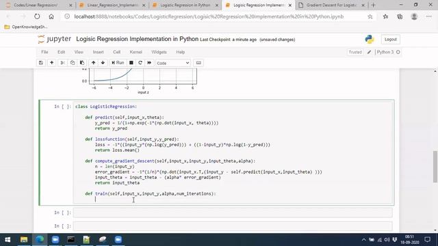 Implementation of Logistic Regression using Numpy Python | Open Knowledge Share смотреть онлайн