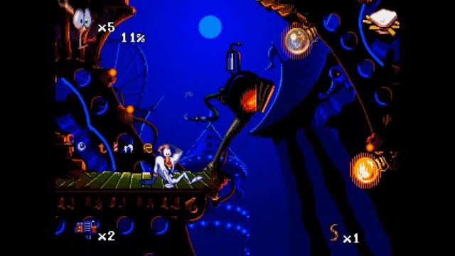 Earthworm Jim 2 (sega) обзор смотреть онлайн