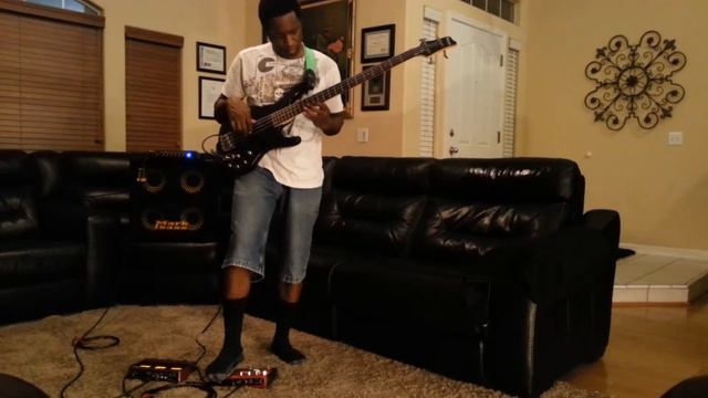Daft Punk Get Lucky Bass Cover смотреть онлайн
