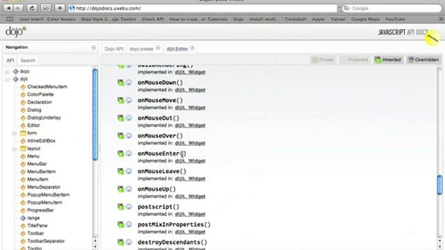 JavaScript API Docs preview video смотреть онлайн