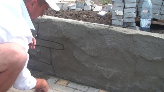 Очень важно - техника нарезки красивых камней. Артбетон. смотреть онлайн