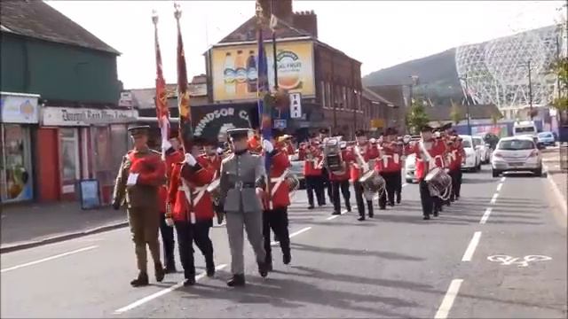 Regimental Band @ John Hanna Memorial Parade 2016 смотреть онлайн