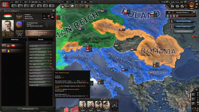 Hearts of Iron 4 | Germany | Part 4 | Sudetenland смотреть онлайн