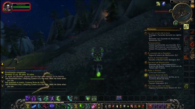 WORLD OF WARCRAFT / CADENA DE MISIONES MONTE ALTO #1 / DH / FIRESTORM - LEGIÓN