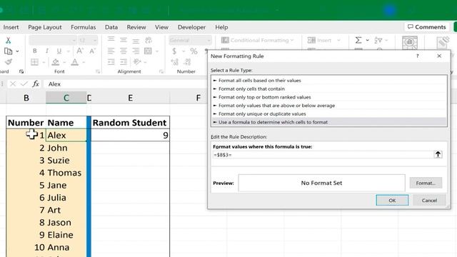 Create Random Student Picker or Raffle Picker in Excel смотреть онлайн
