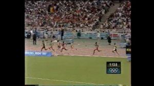 Юрий Борзаковский.Олимпийские игры 2004.Забег 800 метров