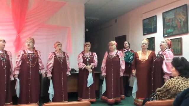 Лухский хор ветеранов «Родные напевы» песня «Не ругай меня, мама» смотреть онлайн