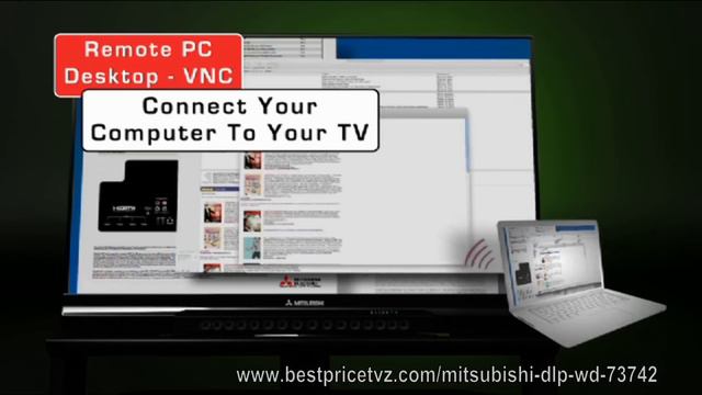 Mitsubishi WD-73742 73 Inch 3D DLP TV Review смотреть онлайн