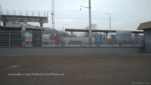 Царицыно, завтра запуск МЦД? // 20 ноября 2019 смотреть онлайн
