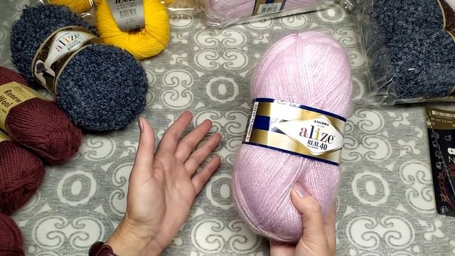 Обзор посылки из ИМ «Мир вышивки». Пряжа, спицы. смотреть онлайн