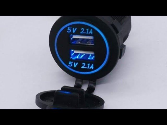 Citroën C4 установка и подключение USB зарядки смотреть онлайн