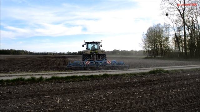 Claas axion 830 Lemken Korund смотреть онлайн